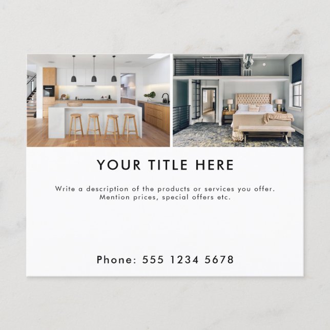 Flyer Banner e texto de fotos do Promocional Business 2 (Frente)