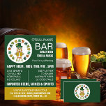 Flyer Bar Desportivo Irlandês, Publicidade Pub/Brewery<br><div class="desc">Bar Desportivo Irlandês,  Folhetos Publicitários Pub/Brewery Da Loja De Cartões de visitas.</div>