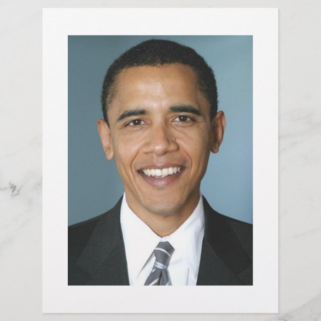 Flyer Barack Obama (Frente)