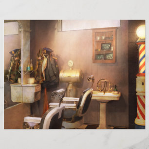 Flyer Barbeiro - barbeiro do porão