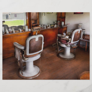 Flyer Barbeiro - cabeleireiro