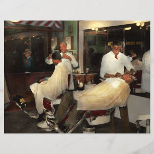 Flyer Barbeiro - uma tradição honrada tempo 1941