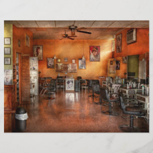 Flyer Barber - Union, NJ - O salão moderno