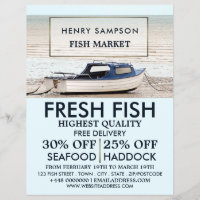 Barco De Pesca, Fishmonger/Esposa, Anúncio No Merc