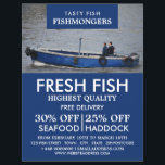 Flyer Barco De Pesca, Fishmonger/Esposa, Mercado De Peix<br><div class="desc">Barco De Pesca,  Fishmonger/Esposa,  Bandeiras De Publicidade No Mercado De Peixes Por Loja De Cartão de visita.</div>