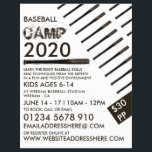 Flyer Bat de Baseball Moda, Anúncio de Camp de Baseball<br><div class="desc">Bat De Baseball De Moda,  Folhetos De Publicidade De Campos De Baseball Na Loja De Cartão de visita.</div>