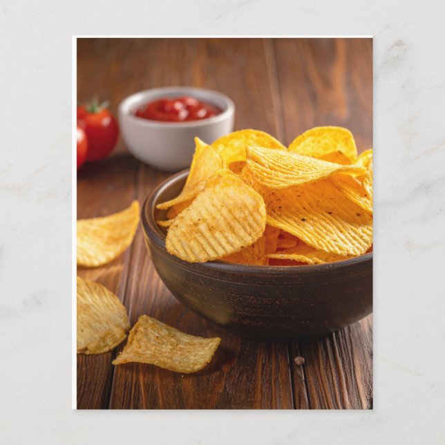 Flyer Batatas fritas (Frente)