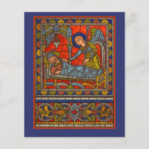 Flyer Bazar da igreja, evento justo ou cristão do Natal