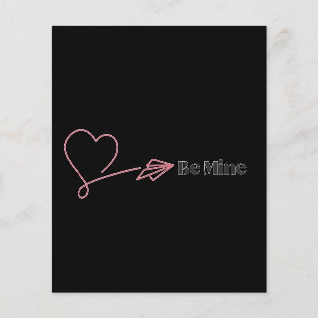 Flyer Be Mine: The Romantic Express (Frente)