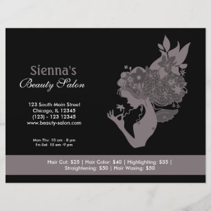 Flyer Beauty Salon (Lavanda Blush)