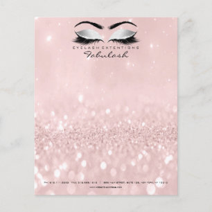Flyer Beauty Studio Lashes Makeup Stylist Grayl Pink