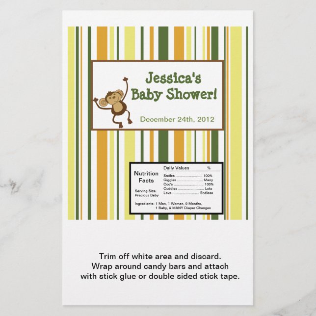 Flyer Bebês da selva de Bar grande de Hershey (Frente)