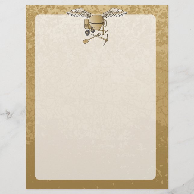 Flyer bege betuminoso (Frente)