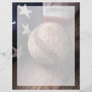 Flyer Beisebol e Sinalizador da Ntage