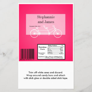 Flyer Bicicleta do dobro do rosa quente do envoltório d