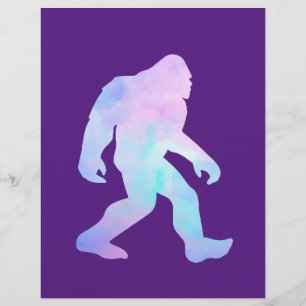 Flyer Bigfoot de Aquarela