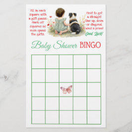 Flyer  Bingo and Who Knows Mommy Best | Baby Shower
