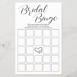Flyer Bingo Bridal 2in1 e o que acontece nos seus Jogos