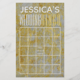 Flyer BINGO de Chá de Noiva Ponto Positivo