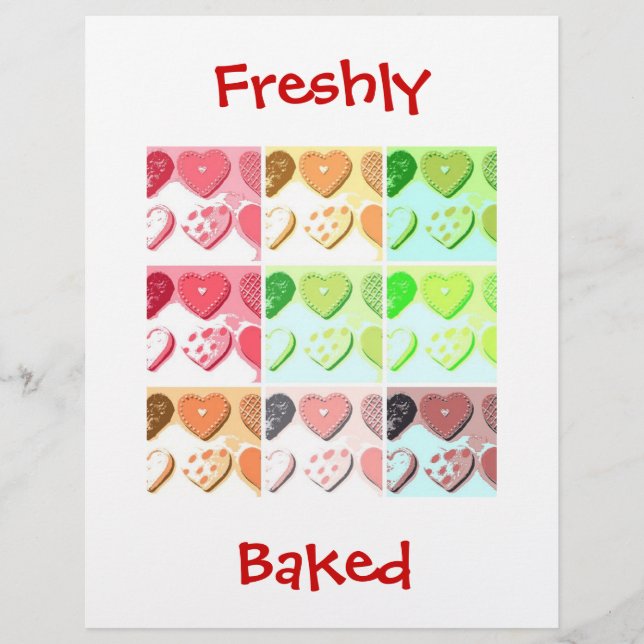 Flyer Biscoitos do Dia dos Namorados (Frente)