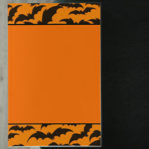 Flyer Black Bat Halloween