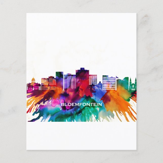 Flyer Bloemfontein Skyline (Frente)