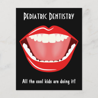 Flyer Boca Pequena Dentista Odontologia Folha