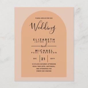 Flyer Boda Espanhola Bilíngue Casamento Inglês do ORÇ