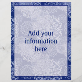 Flyer Boho Moody Blues Mandalas