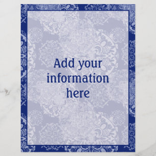 Flyer Boho Moody Blues Mandalas