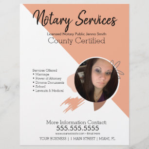 Flyer Boho Photo Business de Serviços de Notícias Púb