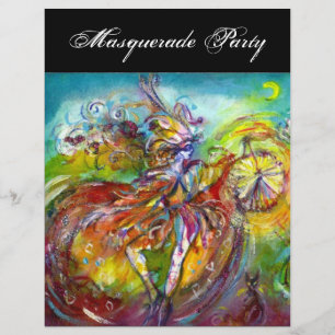 Flyer Bola, dança e música do Mascarada CARNIVAL ITALI