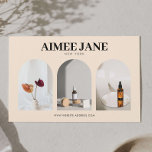 Flyer Bold Minimalist Boutique, Salon Photo Trio Ivory<br><div class="desc">Elevem sua marca e promoções com nosso modelo de folheto personalizável, projetado para cativar butiques, maquiadores, salões de beleza, fotógrafos, compras on-line e muitos outros. Nossa design elegante e minimalista coloca seu nome de empresa em destaque, chamando instantaneamente a atenção de sua plateia. Com três marcadores de fotos elegantemente arquivados...</div>