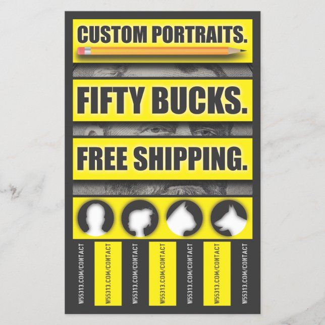 Flyer Boletim de arte (Frente)