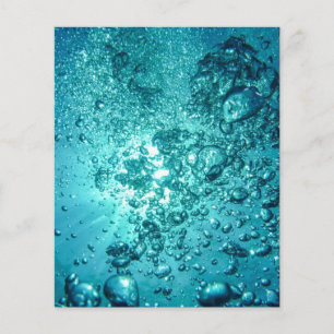 Flyer bolhas de ar-230014 BOLHAS DE ÁGUA OCEANO SUBÁGUA