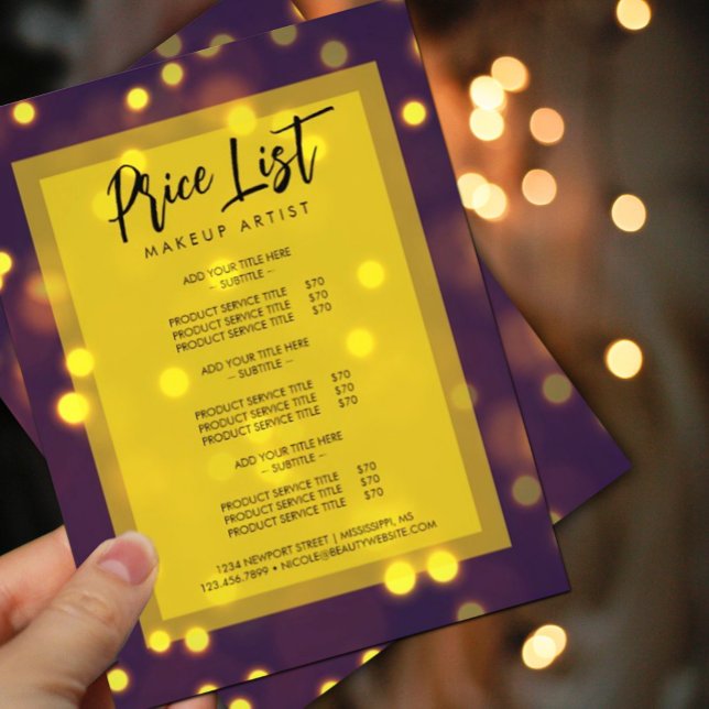 Flyer Bonita promoção de vendas de Ouro Sparkles (#browngoldflyer #sparklesflyer #blackfriday #holiday #Christmas #price #makeupartist #sale #shiny)