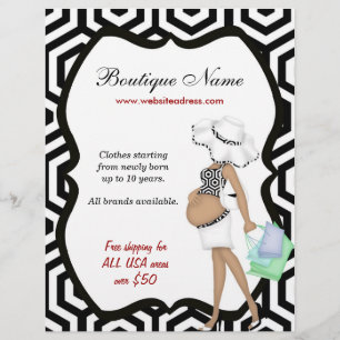 Flyer Boutique em linha