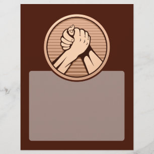 Flyer Bronze da luta de braço