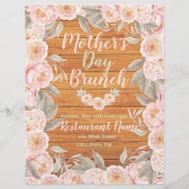 Flyer Brunch do Dia da Mãe