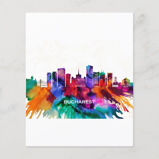 Flyer Bucareste Skyline (Frente)