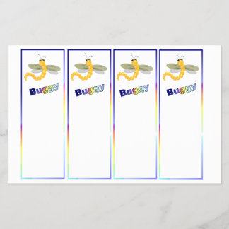 Flyer Buggy Book Mark