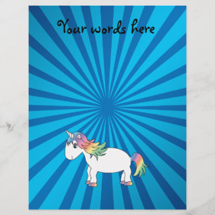 Flyer Burst solar azul Unicorn
