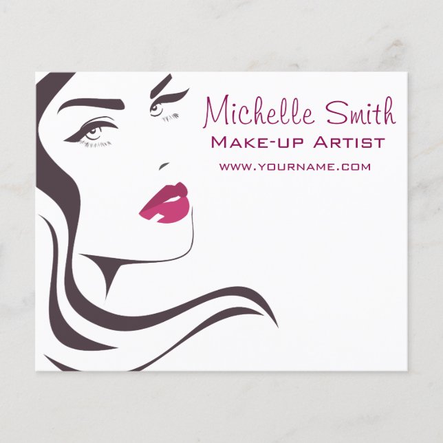 Flyer Cabeleireiro compositor de cabelos longos (Frente)