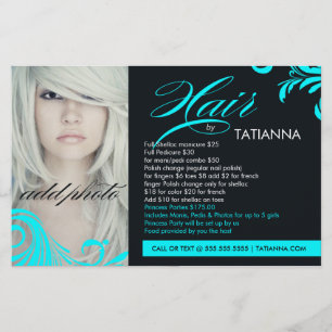 Flyer Cabelo do Aqua 311 pelo insecto