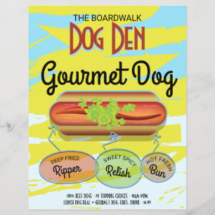 Flyer Cachorro Quente