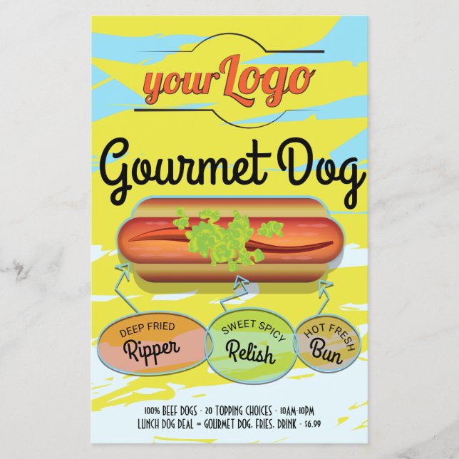 Flyer Cachorro Quente (Frente)