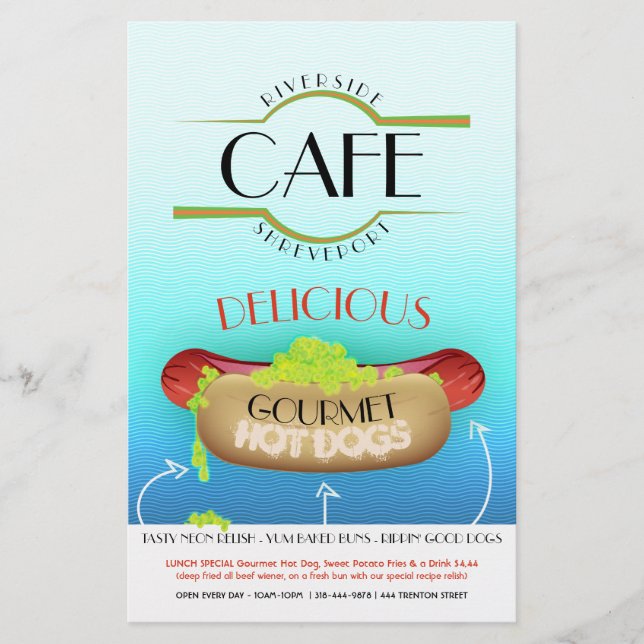FLYER CACHORRO-QUENTE GOURMET (Frente)