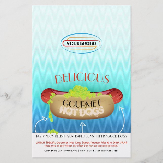 FLYER CACHORRO-QUENTE GOURMET (Frente)