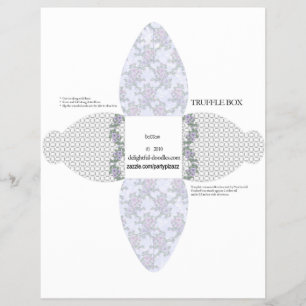 Flyer Caixa Favorito do Partido da Caixa de Trufas. Aniv