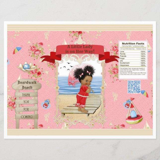 Flyer Calçadão Victoriana Beach Summer Chip Bag (Frente)